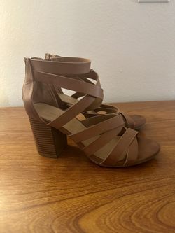 Strappy Wedge Heels Size 6