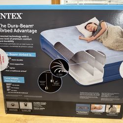 Queen-size inflatable mattress