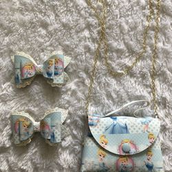 Girls Purses With Matching Bows