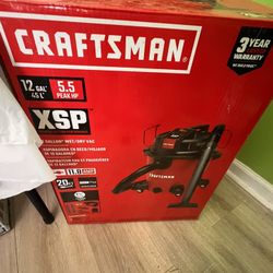 New Craftsman Vacuum Dry & Wet 12 Gallons 