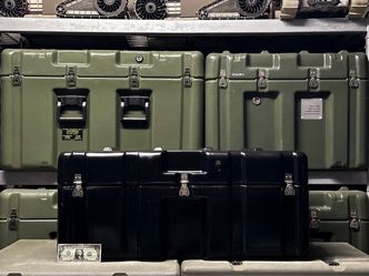 MILITARY PELICAN HARDIGG STORAGE CASE 372116