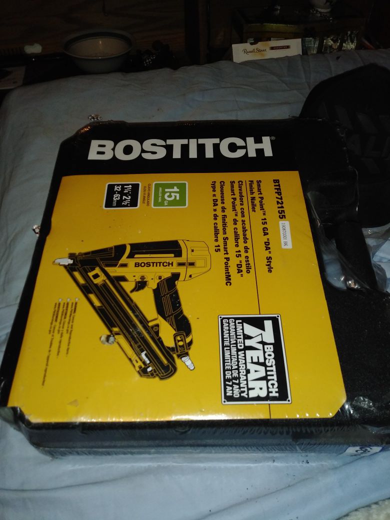 Bostitch nail gun.