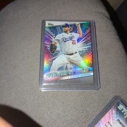 Clayton Hearshaw LA Dodgers Baseball Card 