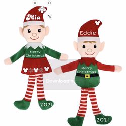 Personalized Elves , Christmas Elves