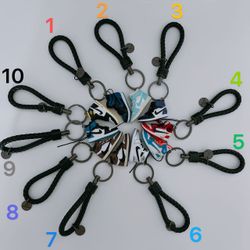 Air Jordan Sneaker Keychain with Box/Bag Gift Set