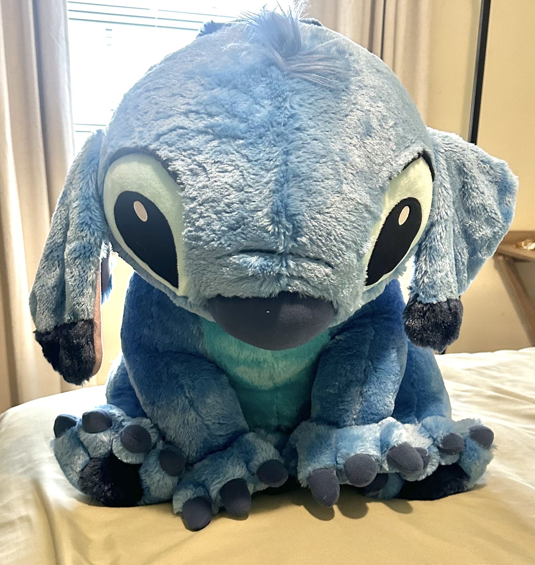 Disney Parks Lilo & Stitch 24" Stitch Plush Huge Jumbo Large Stuffed Animal Toy