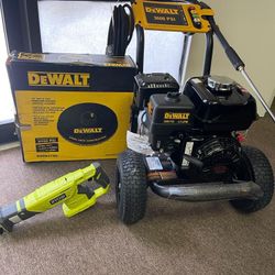 Pressure Washer 3600psi, Surface Cleaner And  Ryobi Tool 