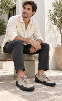 Clarks Triactive Leather Running Sneakers