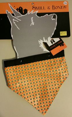 Pumpkin Pet Bandana - XL/XXL