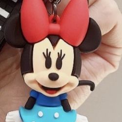 Disney Minnie Mouse Keychain Backpack Charm