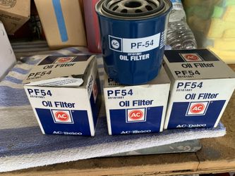 PF54 Oil Filters, AC-Delco 