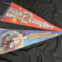 1982- Disney Epcot Banners 