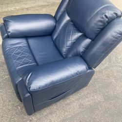 Blue Power Lift/recliner NEW