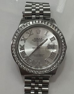 Rolex 36mm Datejust W/Diamond bezel