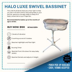 Halo Luxe Swivel Bassinest