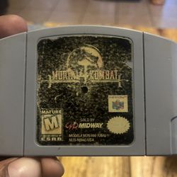 🎮 Nintendo 64 Game for Sale – Mortal Kombat 4 🎮