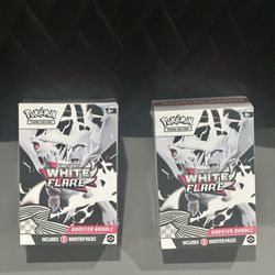 Pokemon White Flare Booster Bundle X2