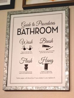 Cute bathroom decor