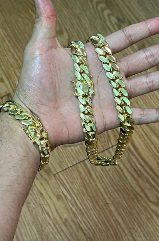 16MM Heavy Gold Plated Doesn't Loses Color