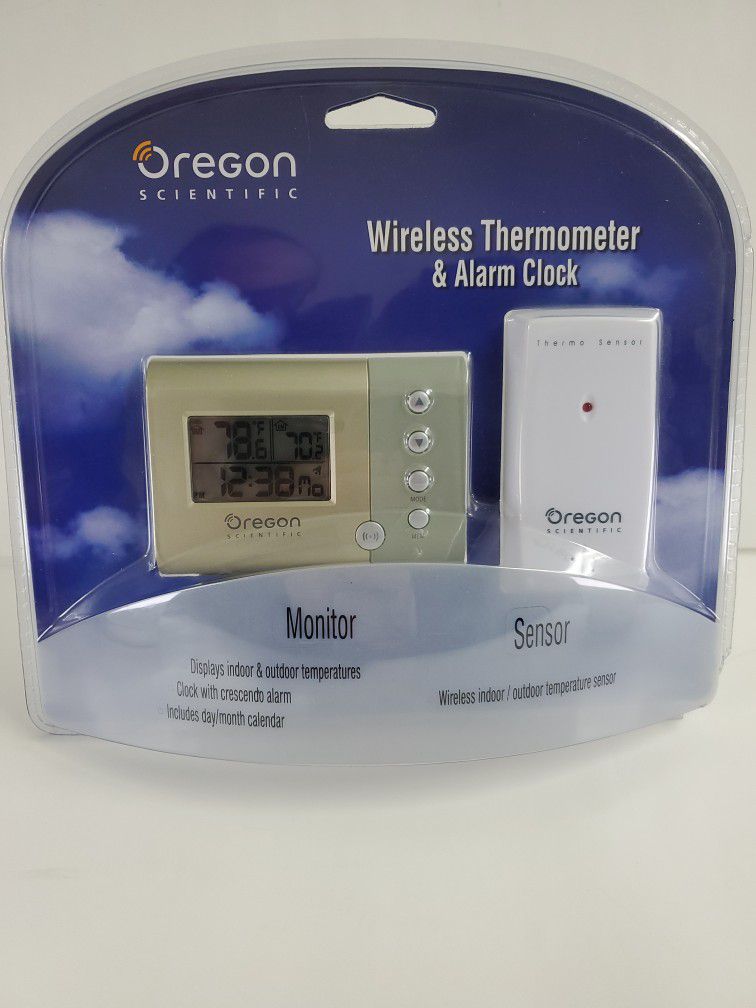 Oregon Scientific indoor/outdoor wireless thermometer-BRAND NEW-NEVER USED!