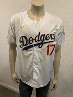 Los Angeles Dodgers Shohei Ohtani #17 white and Gold  Jersey 2025 World Series
