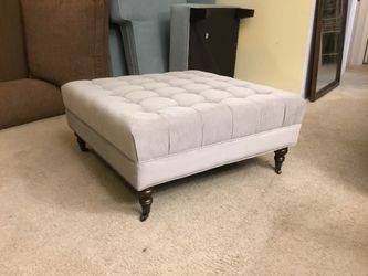 Light Gray Ottoman