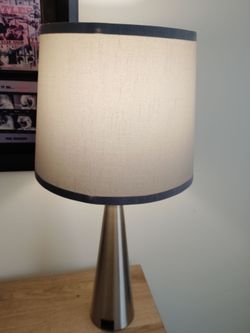 Brand New Gray Touch Lamp