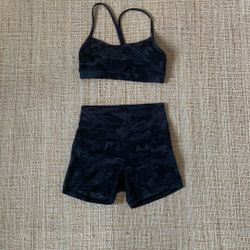 Lulu Lemon Camo Set