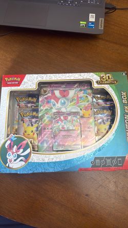 Pokémon TCG Sylveon ex Box 30th Celebration