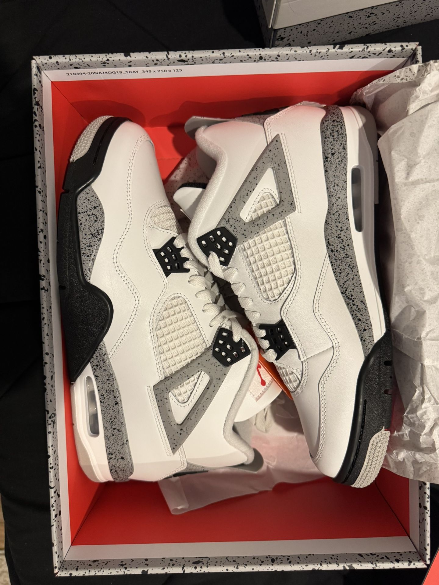 Jordan Retro 4 White Cement
