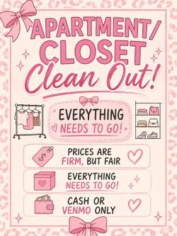 CLOSET CLEAN OUT