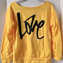 Love Sweatshirt, XL