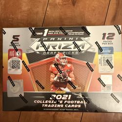 2021 Prizm Football Draft Picks Mega Box