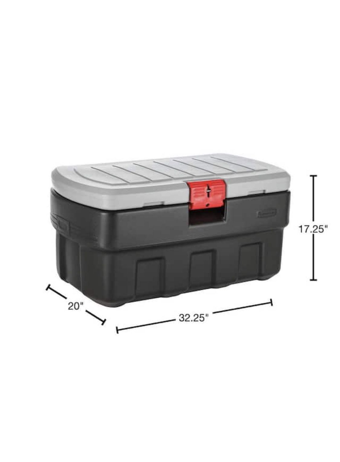 Rubbermaid 35 Gal. Action Packer Storage Bin for Sale in Los Angeles, CA OfferUp