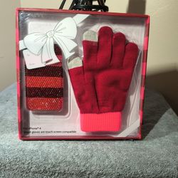iPhone 4 Case And Touch Screen Gloves 
