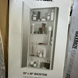 NEW NIB Kohler Maxstow 20x40 Bathroom Medicine Cabinet - Matching Pair Available