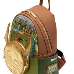 Loungefly Harry Potter Golden Snitch Quidditch Mini Backpack