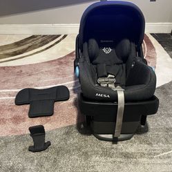 Uppababy Mesa Infant Baby Car Seat Whit Base And Newborn Bay Pad 