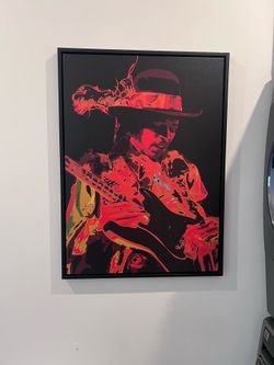 Jimi Hendrix canvas