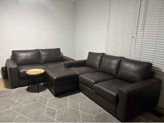 Free Moving Sale - Sofa Set (3-Seater + Loveseat + Ottoman + Side Table)