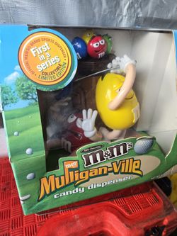 Collectible M&M's Golf Mulligan-Ville Candy Dispenser Limited Edition New