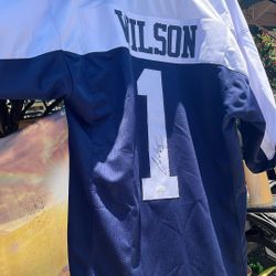 Dallas Cowboy Signed Cedric Wilson #1 Jersey 