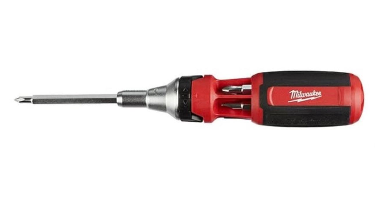 Milwaukee ratchet screwdriver with all bits!