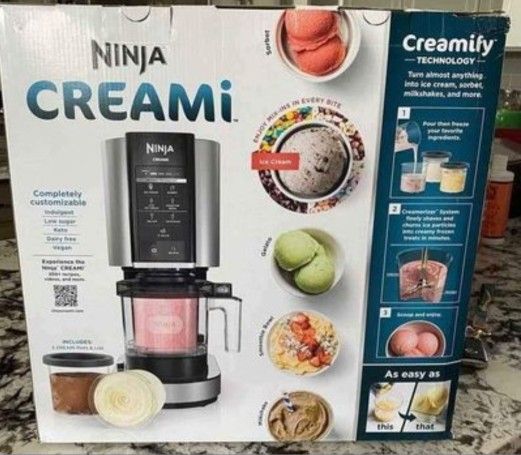 Ninja Creami Ice Cream And Frozen Dessert Making Machine