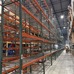 Used Pallet Racking Beams Uprights Wire Decks Teardrop