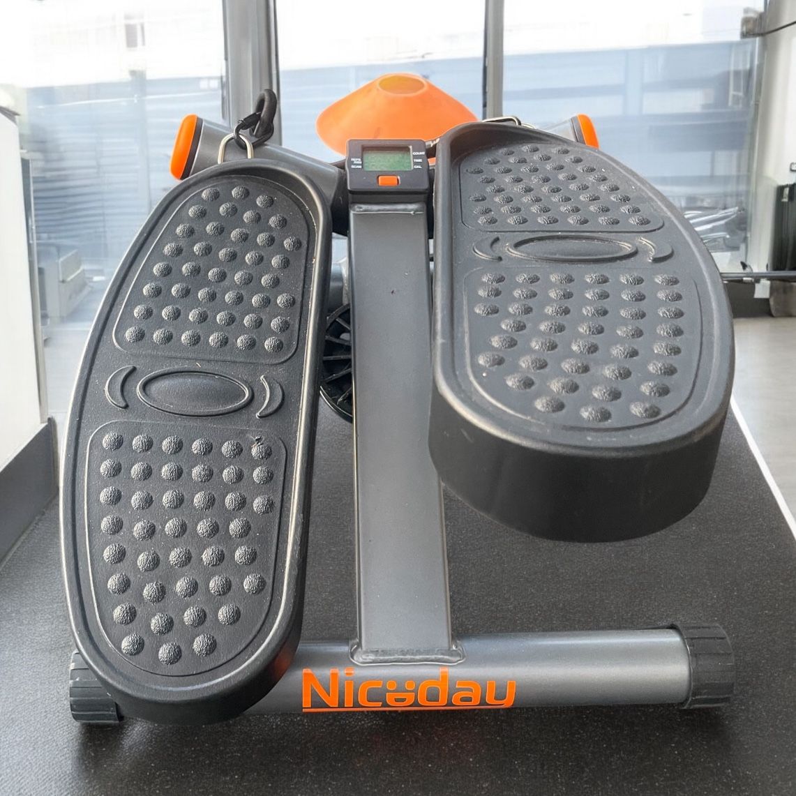 Niceday Steppers for Exercise, Mini Stair Stepper with Resistance Bands
