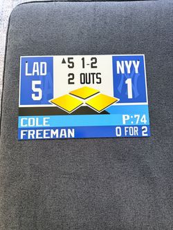 Metal Dodger Sign