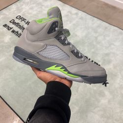 Air Jordan 5 Retro ‘ Green Bean’ 2022- Size 13