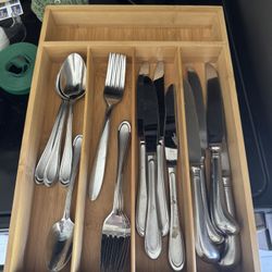 Silverware With Holder