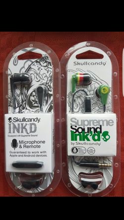 Skullcandy inkd earphones